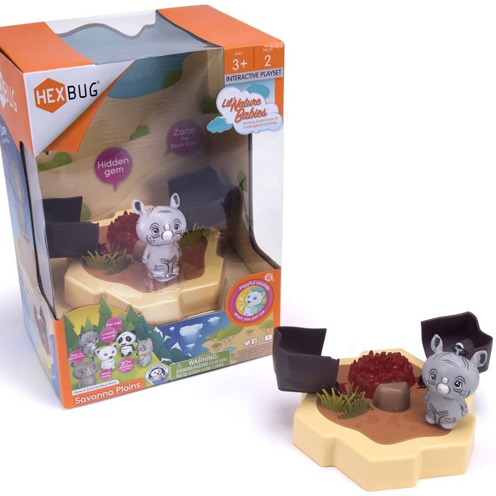New Zone Rhino Hex Bug Lil’ Nature Babies Toy